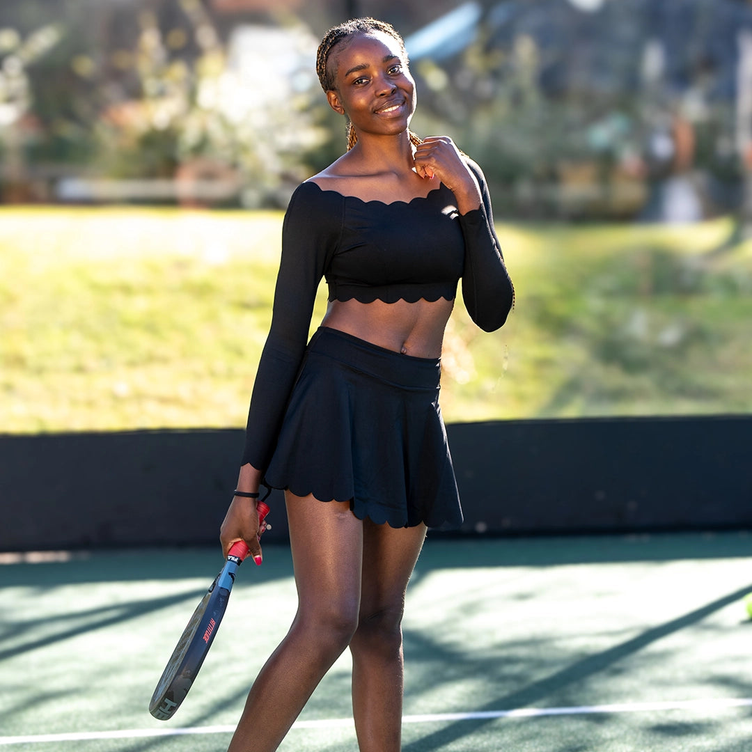 Scallop Skort